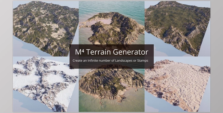 Download Unreal Engine - Blueprints Magic Map Material & Maker (M4) v5.1