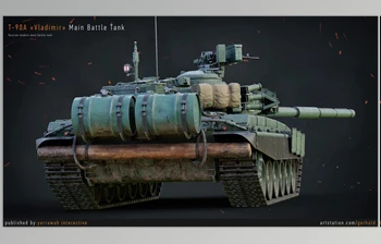Download Unreal Engine - T-90 <span class='badge badge-warning'>Battle</span> Tank - Advanced Tank Blueprint (Engine version 4.25- 4.27, 5.0- 5.2)