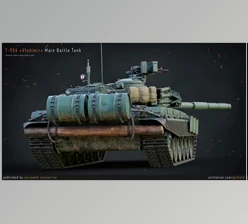 Download Unreal Engine - T-90 Battle Tank - Advanced Tank Blueprint (Engine version 4.25- 4.27, 5.0- 5.2)