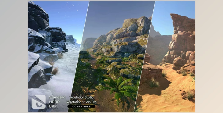 Download Unity Asset - PBR Rocks - Nature Pack v2.7
