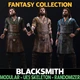 Download Unreal Engine - Characters Modular Blacksmith - Male Humans - Fantasy Collection v5.1