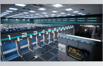 Download Unreal Engine - Environments WEAPON CENTER MODULAR FUTURISTIC <span class='badge badge-warning'>SCI</span> <span class='badge badge-warning'>FI</span> (Engine Version 4.24-4.27, 5.0-5.2)