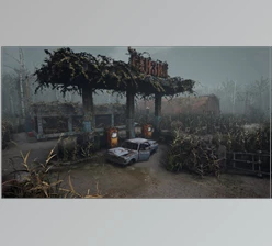 Download Unreal Engine - Environments Swampy industrial zone v5.0-5.2