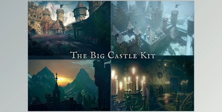 Download Unity Asset - The Big Castle Kit v1.9