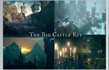Download Unity Asset - The Big Castle <span class='badge badge-warning'>Kit</span> v1.9