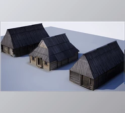 Download Unreal engine - Wooden Modular House Props V5.0+