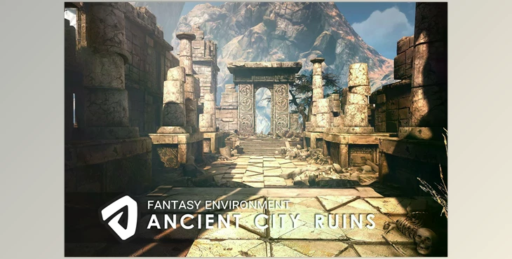 Download Unity 3D-Models Ancient City Ruins v1.0