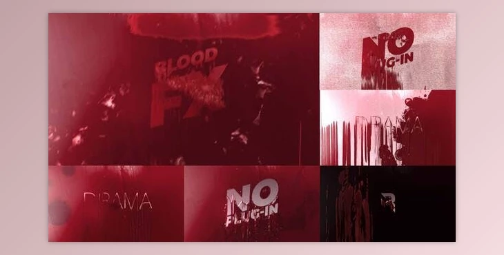 Download Blood Fx Pack For After Effects (Videohive 53305218) - AE Project