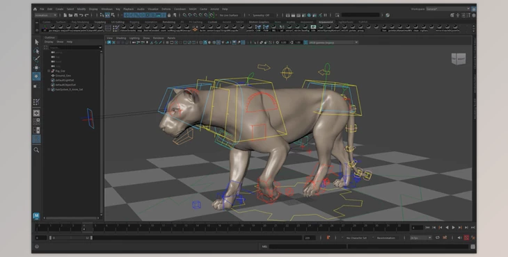 Download The Gnomon Workshop – Creating a Quadruped Rig For Production