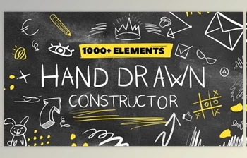 Download AtomX <span class='badge badge-warning'>Hand</span> <span class='badge badge-warning'>Drawn</span> Constructor (Videohive 50718561) - AE Project