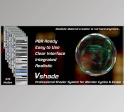Download Vshade 1.8.2 - Professional Shader System For Blender Cycles And Eevee