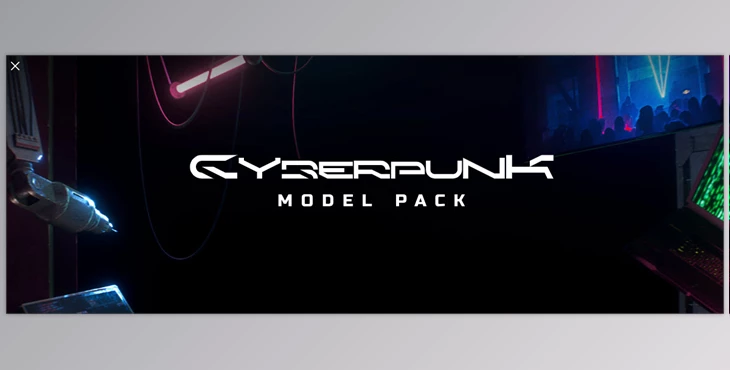 Download MotionVFX – Cyberpunk Model Pack