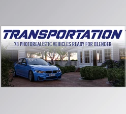 Download BlenderMarket – Transportation – Car and Vehicle Rigged Library Addon v3