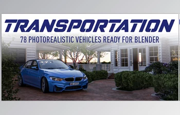 Download BlenderMarket – Transportation – Car and Vehicle Rigged <span class='badge badge-warning'>Library</span> Addon v3