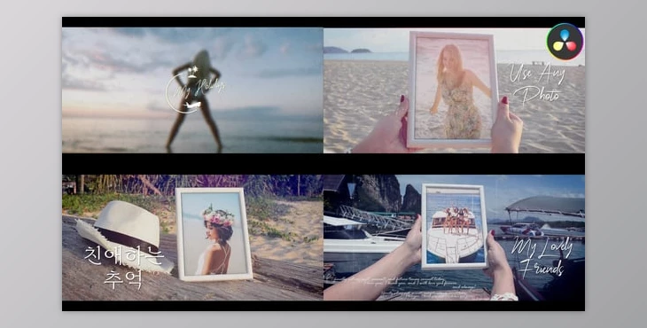 Download Slideshow My Holiday for Davinci Resolve (Videohive 55571547)