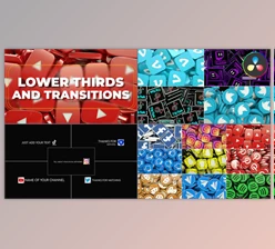 Download Social Media Lower Thirds And Transitions for Davinci Resolve (Videohive 55804318)