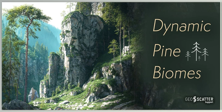 Download Blender Market - Dynamic Pine Biomes