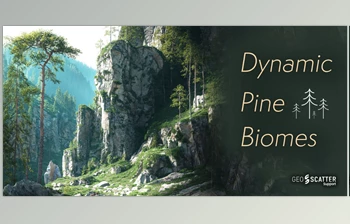 Download Blender Market - Dynamic <span class='badge badge-warning'>Pine</span> Biomes