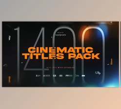 Download Cinematic Titles Pack | Premiere Pro (Videohive 54262780) - PR Project