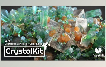 Download Blender Market - Crystal <span class='badge badge-warning'>Kit</span> - 3D Asset <span class='badge badge-warning'>Kit</span> v1.2