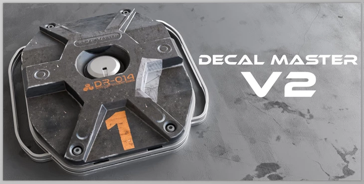 Blender - Download Decal Master v2.0.7 + Decals Pack