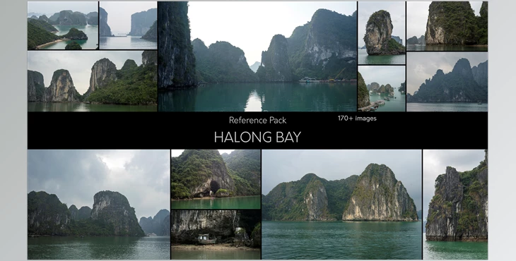 Gumroad - Download Halong Bay - Reference Pack