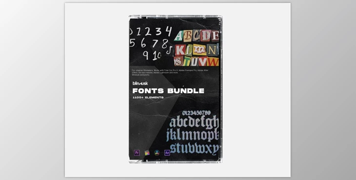Blindusk - Download FONTS BUNDLE