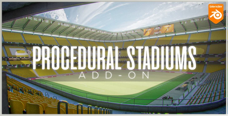 Blender - Download Procedural Stadiums v1.0.1