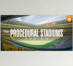 Blender - Download Procedural Stadiums v1.0.1