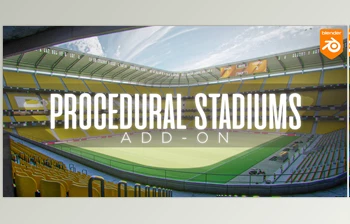 Blender - Download Procedural Stadiums <span class='badge badge-warning'>v1.0.1</span>
