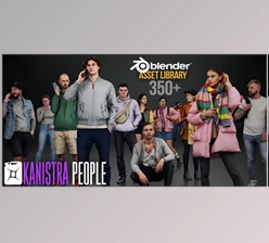 Blender - Download Kanistra People Asset Library - UPDATED