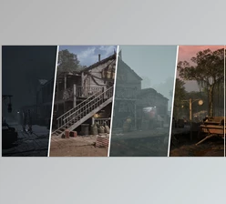 UE Model Download 1850s Post Office Environment Medieval, Abandoned, Village (For 5.0+)