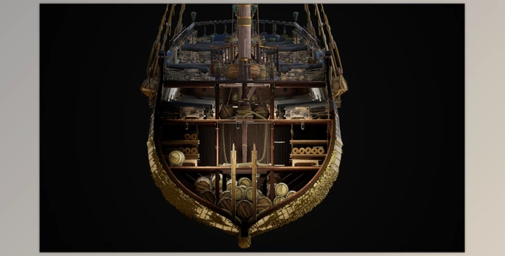 UE Model Download Ship Frigate (For 5.3+)