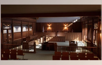 UE <span class='badge badge-warning'>Model</span> Download Courtroom - Environment (For 4.27+)