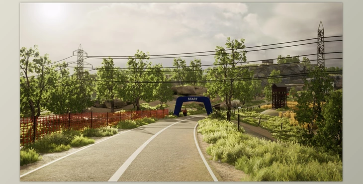 UE Model Download Countryside Race Game Pack (For 4.26+)