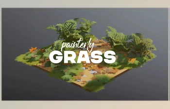 Gumroad - Download Painterly Grass | Fields & Meadows Pack for <span class='badge badge-warning'>Blender</span> EEVEE
