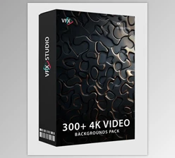 VfxStudio - Download 300+ 4K Video Backgrounds Pack