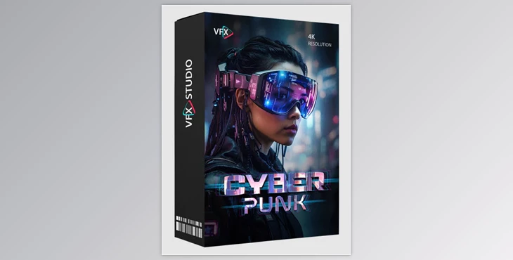 VfxStudio - Download Cyberpunk: the Future. 4K Video Overlays
