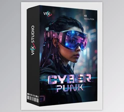 VfxStudio - Download Cyberpunk: the Future. 4K Video Overlays