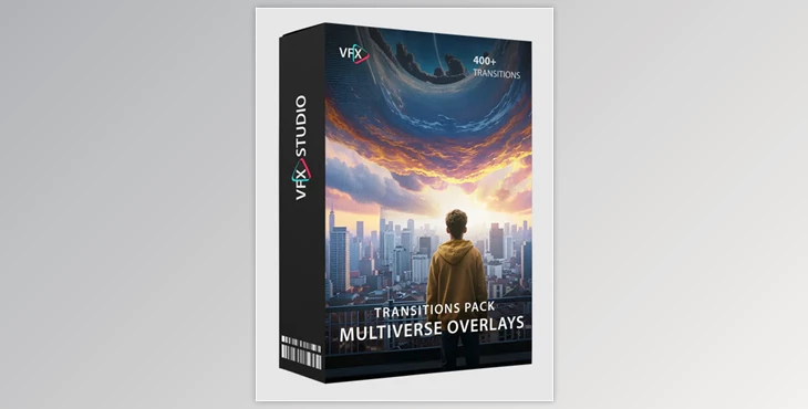 VfxStudio - Download 400+ Multiverse Overlays Transitions Pack