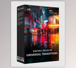 VfxStudio - Download 400+ DaVinci Resolve Universal Transitions Bundle