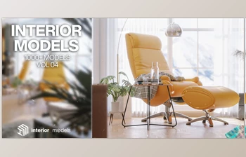 <span class='badge badge-warning'>Blender</span> - Download Interior Models Vol 04 | Kpack | Asset Browser
