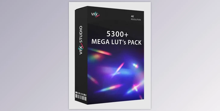 VfxStudio - Download 5300+ Mega LUT Pack