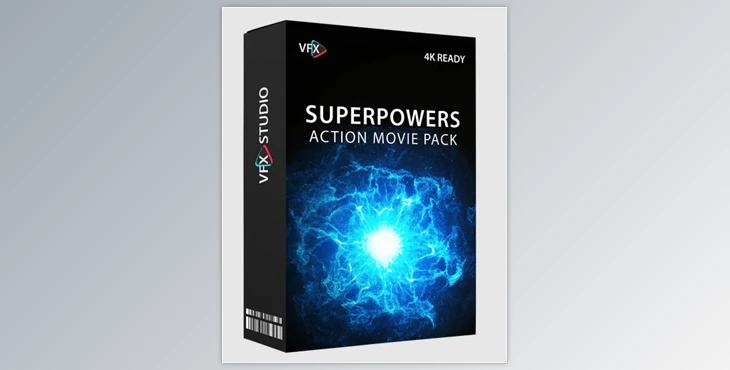 VfxStudio - Download Superpowers - Action Movie Pack 4K Video Overlay Effects