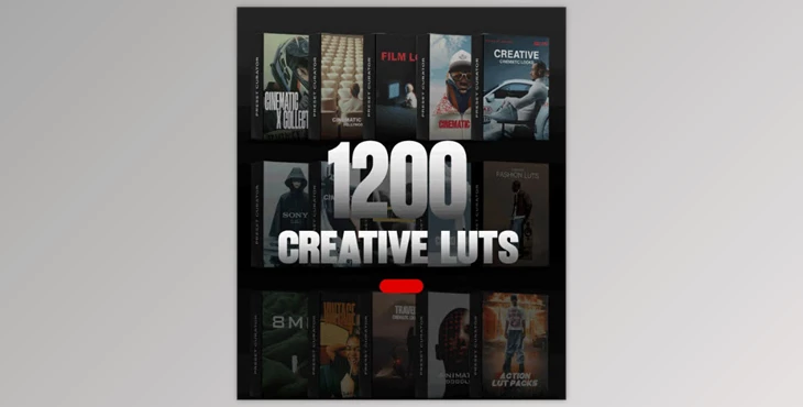 Presetcurator - Download 1200+ Creative Cinematic LUTs Master Bundle