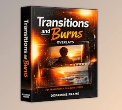Transitions and Burns Overlays by Dopamine Frame