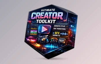 <span class='badge badge-warning'>Ultimate</span> Creator Toolkit: Premium Transitions And Overlays by The Effects Guy