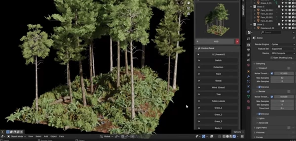 Lazy Forest Generator