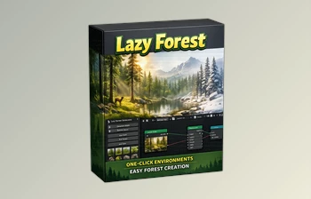 Lazy Forest Generator <span class='badge badge-warning'>Blender</span> Addon - <span class='badge badge-warning'>V2</span> and Trees & Plants Assets (v2.0.5) by Superhivemarket