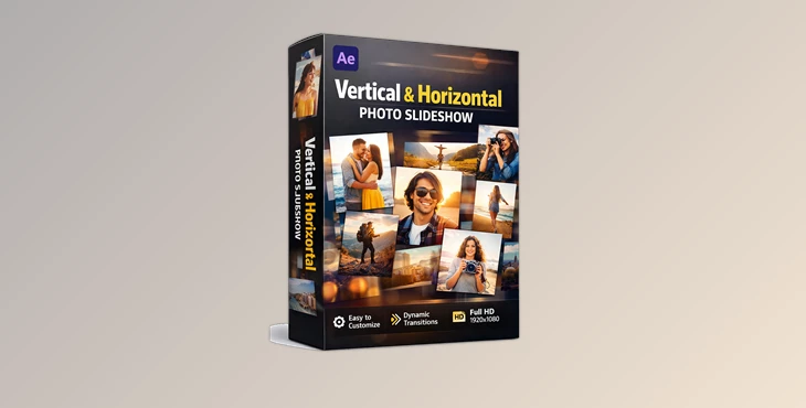 Vertical & Horizontal Photo Slideshow